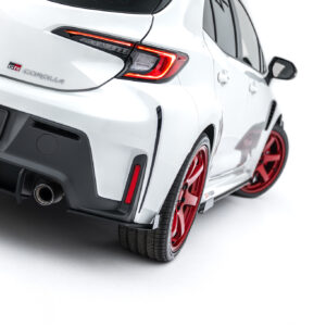 Maxton Design Street Pro Rear Side Splitters + Flaps Toyota GR Corolla Mk12 TOCO12GR4CNC-RSD1BRB+RSF1G