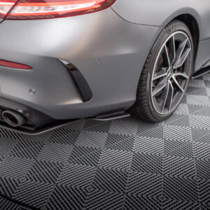 Maxton Design Street Pro Rear Side Splitters Mercedes-AMG C43 Coupe / Cabrio C205 Facelift / A205 Facelift MEC205F43CCNC-RSD1B