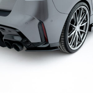 Maxton Design Street Pro Rear Side Splitters V.2 BMW M135i F70 BM170MCNC-RSD2BRB