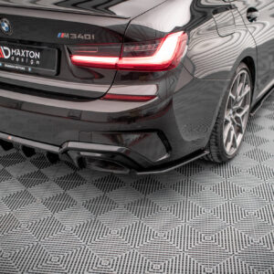Maxton Design Street Pro Rear Side Splitters V.2 BMW M340i / M-Pack G20 / G21 BM321MPACKCNC-RSD2B