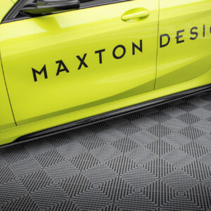 Maxton Design Street Pro Side Skirts Diffusers BMW 1 M-Pack / M135i / 128ti F40 BM140MPACKCNC-SD1B