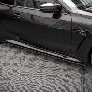 Maxton Design Street Pro Side Skirts Diffusers BMW M4 G82 BM4G82MCNC-SD1B