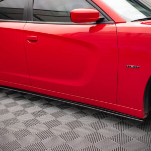 Maxton Design Street Pro Side Skirts Diffusers Dodge Charger RT Mk7 Facelift DOCH2RTCNC-SD1B