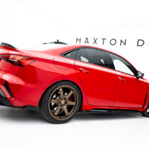 Maxton Design Street Pro Side Skirts Diffusers + Flaps Audi RS3 Sedan 8Y Facelift AURS38YFSCNC-SD1B+SF1G