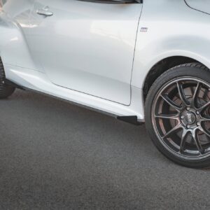 Maxton Design Street Pro Side Skirts Diffusers + Flaps Toyota GR Yaris Mk4 TOYA4GR4CNC-SD1B+SRF1G