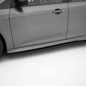 Maxton Design Street Pro Side Skirts Diffusers Ford Focus ST Mk3 Facelift FOFO3FSTCNC-SD1B