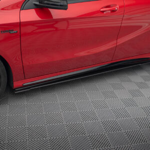 Maxton Design Street Pro Side Skirts Diffusers Mercedes-Benz A 45 AMG W176 Facelift MEA176FAEROCNC-SD1B