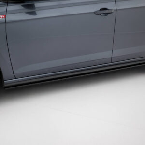 Maxton Design Street Pro Side Skirts Diffusers Volkswagen Polo GTI Mk6 Facelift VWPO6FGTICNC-SD1B