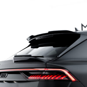 Maxton Design Upper Spoiler Cap Audi Q8 S-line / SQ8 Mk1 Facelift AU-Q8-1-SLINE-CAP1G
