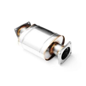 RM Motors Downpipe BMW E83 X3 20d M47N2 + SILENCER