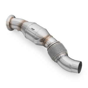 RM Motors Downpipe BMW E83 X3 30sd M57N2 +SILENCER
