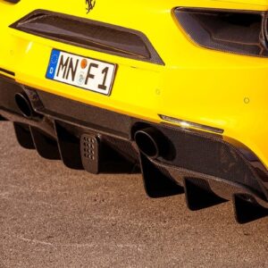 Novitec Ferrari 488 488 GTB POWER OPTIMIZED EXHAUST SYSTEM WITHOUT FLAP-REGULATION, COMPLETE HEAT PROTECTED