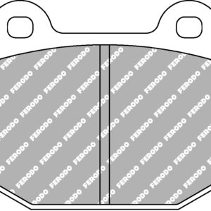 Ferodo Racing Rear Brake Pads For RENAULT R3 Clio III FRP3056