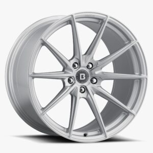 ESR Wheels CX1 20x10 Blank ET7-50 Brushed Hyper Silver 010BBBCC CX1BHS-P2