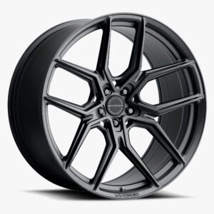ESR Wheels MVF5 22x9 Blank ET15-40 SATIN BLACK 290BBBCC MVF5SBLK-P1