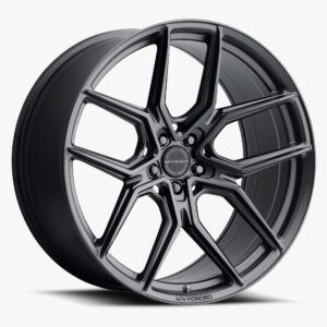 ESR Wheels MVF5 21x9.5 5x112 ET25 SATIN BLACK 19551225 MVF5SBLK-P2