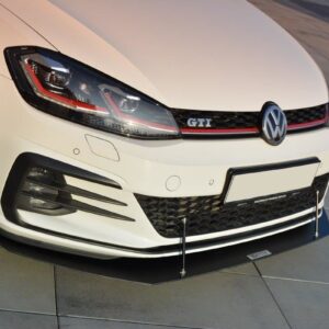 Maxton Design Front Racing Splitter V.1 Volkswagen Golf GTI / GTD Mk7 Facelift VW-GO-7F-GTI-CNC-FD1A