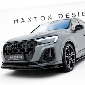Maxton Design Front Splitter Audi Q7 S-Line Mk2 Facelift 2 AU-Q7-2F2-SLINE-FD1G+FD1RG