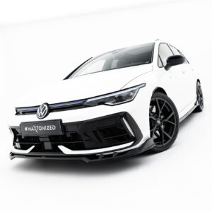 Maxton Design Front Splitter V.1 Volkswagen Golf R Variant Mk8 Facelift VW-GO-8F-R-FD1G