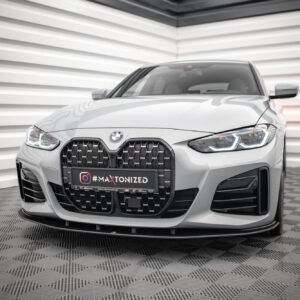 Maxton Design Street Pro Front Splitter BMW 4 Gran Coupe M-Pack G26 BM4G26MPACKGCCNC-FD1BRB