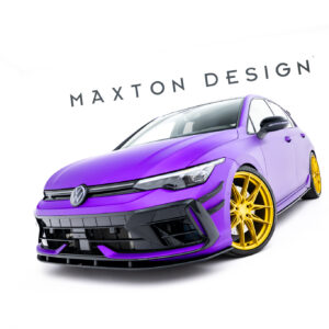 Maxton Design Street Pro Front Splitter Volkswagen Golf R Hatchback Mk8 Facelift VWGO8FRCNC-FD1B