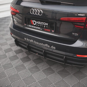 Maxton Design Street Pro Rear Diffuser Audi A4 B9 AUA4B9AVCNC-RS1BRB