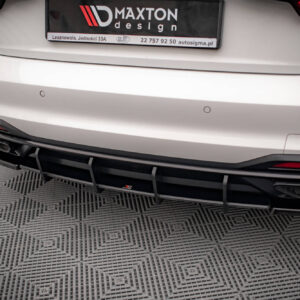 Maxton Design Street Pro Rear Diffuser Audi A4 B9 Facelift AUA4B9FCNC-RS1BRB