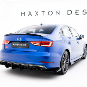 Maxton Design Street Pro Rear Diffuser Audi S3 Sedan 8V AUS33SCNC-RS1BRB