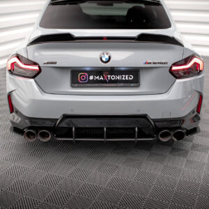 Maxton Design Street Pro Rear Diffuser BMW 2 Coupe M240i G42 BM242MCNC-RS1B+BRBI