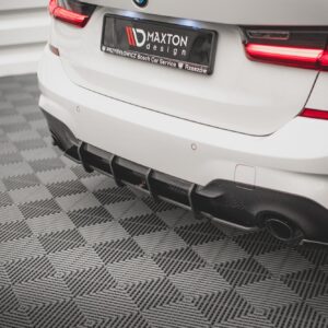 Maxton Design Street Pro Rear Diffuser BMW 3 G20 / G21 M-Pack BM320MPACKCNC-RS1BRB