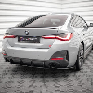 Maxton Design Street Pro Rear Diffuser BMW 4 Gran Coupe M-Pack G26 BM4G26MPACKGCCNC-RS1B+BRBI