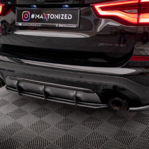 Maxton Design Street Pro Rear Diffuser BMW X3 G01 BMX301CNC-RS1BRB