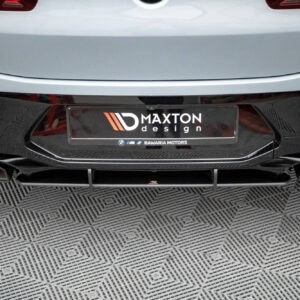 Maxton Design Street Pro Rear Diffuser BMW X4 M-Pack G02 Facelift BMX402FMPACKCNC-RS1B+BRBI