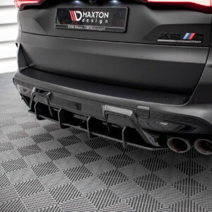 Maxton Design Street Pro Rear Diffuser BMW X5M F95 / F95 Facelift BMX5M05CNC-RS1BRB