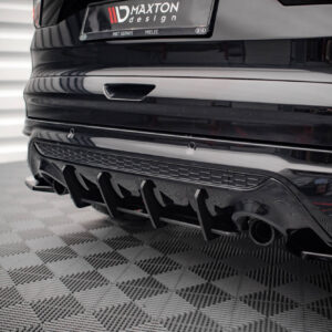 Maxton Design Street Pro Rear Diffuser Ford Escape ST-Line Mk3 FOES3STLINECNC-RS1B+BRBI