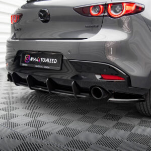 Maxton Design Street Pro Rear Diffuser Mazda 3 Mk4 MA34CNC-RS1BRB