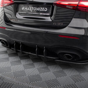 Maxton Design Street Pro Rear Diffuser Mercedes-AMG A35 Hatchback W177 MEA177F35CNC-RS1BRB