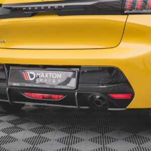 Maxton Design Street Pro Rear Diffuser Peugeot 208 Mk2 PE2082CNC-RS1B+BRBI