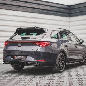Maxton Design Street Pro Rear Diffuser Seat Leon FR ST Mk4 SELE4FRSTCNC-RS1B+BRBI