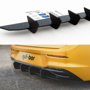 Maxton Design Street Pro Rear Diffuser V.2 Volkswagen Golf Hatchback Mk8 / Mk8 Facelift VWGO8CNC-RS2B+BRBI