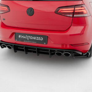 Maxton Design Street Pro Rear Diffuser Volkswagen Golf R Mk7 Facelift VWGO7FRCNC-RS2BRB