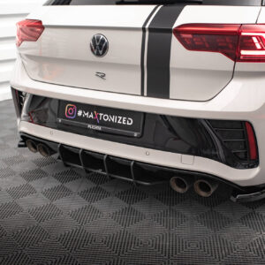 Maxton Design Street Pro Rear Diffuser Volkswagen T-Roc R Mk1 Facelift VWTROC1RCNC-RS1B+BRBI