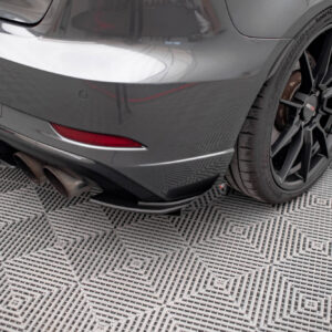 Maxton Design Street Pro Rear Side Splitters + Flaps Audi S3 Sportback 8V Facelift AUS33FSBCNC-RSD1BRB+RSF1G