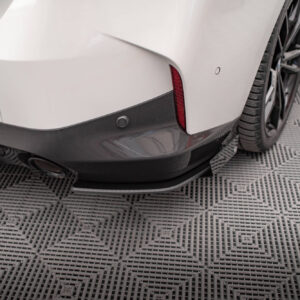Maxton Design Street Pro Rear Side Splitters + Flaps BMW 2 Coupe M-Pack G42 BM242MPACKCNC-RSD1BRB+RSF1G