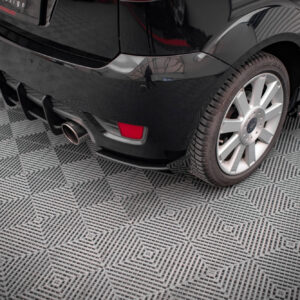 Maxton Design Street Pro Rear Side Splitters + Flaps Ford Fiesta ST Mk6 FOFI6STCNC-RSD1BRB+RSF1G