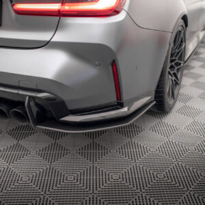 Maxton Design Street Pro Rear Side Splitters V.1 BMW M3 Sedan / Touring G80 / G81 BM3G80MCNC-RSD1B