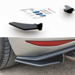 Maxton Design Street Pro Rear Side Splitters V.1 VW Golf 7 GTI VWGO7GTICNC-RSD1BRB