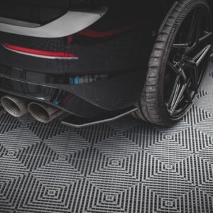 Maxton Design Street Pro Rear Side Splitters V.1 Volkswagen Golf R Hatchback Mk8 / Mk8 Facelift VWGO8RCNC-RSD1B