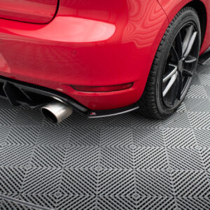 Maxton Design Street Pro Rear Side Splitters Volkswagen Golf GTI Mk6 VWGO6GTICNC-RSD1BRB