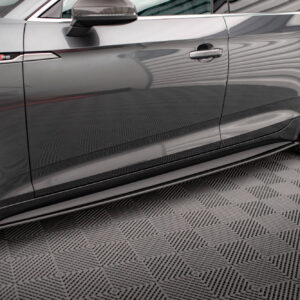 Maxton Design Street Pro Side Skirts Diffusers Audi A5 S-Line / S5 Sportback F5 AUS52SBCNC-SD1BRB